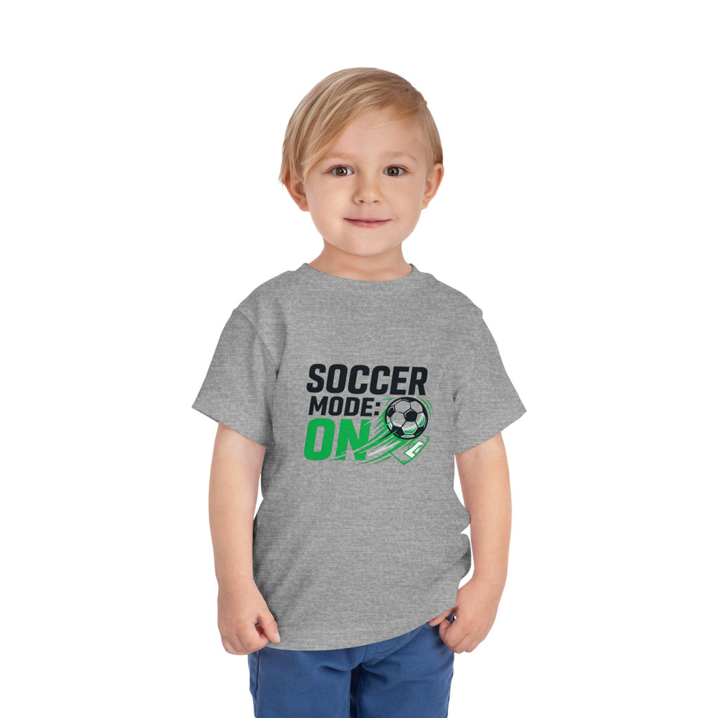 Soccer Mode On Toddler Tee