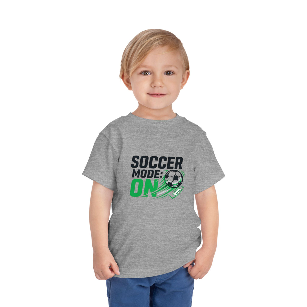 Soccer Mode On Toddler Tee