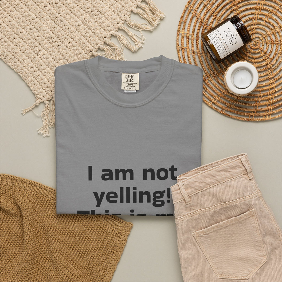 Soccer Mom Voice T-Shirt — "I am not yelling! This is my soccer mom voice."