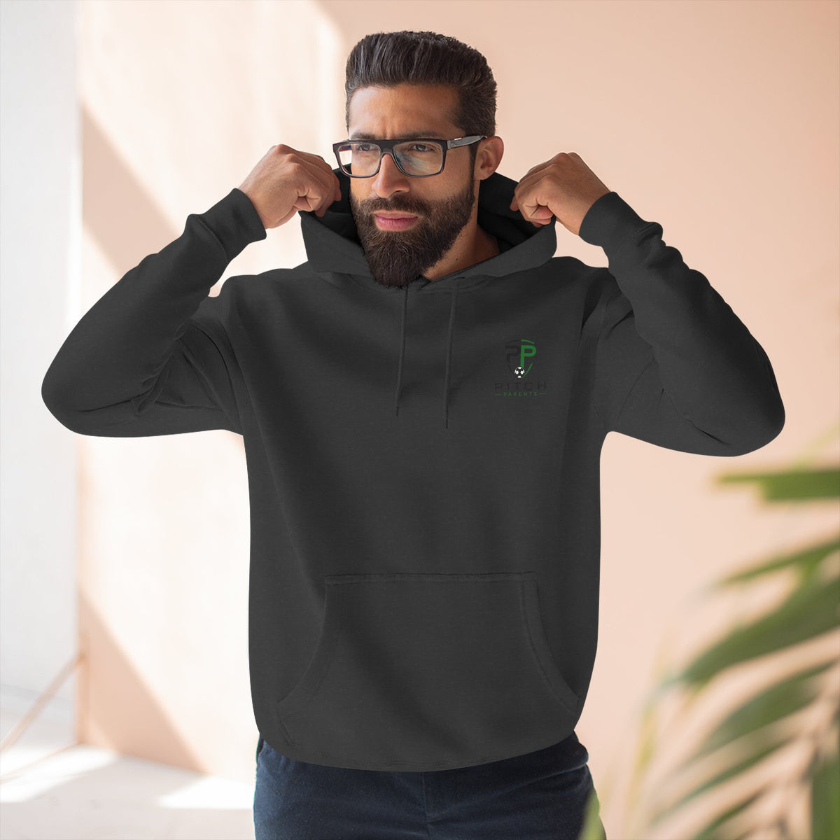 Sideline Coach Hoodie — Soccer Coach Fleece Pullover