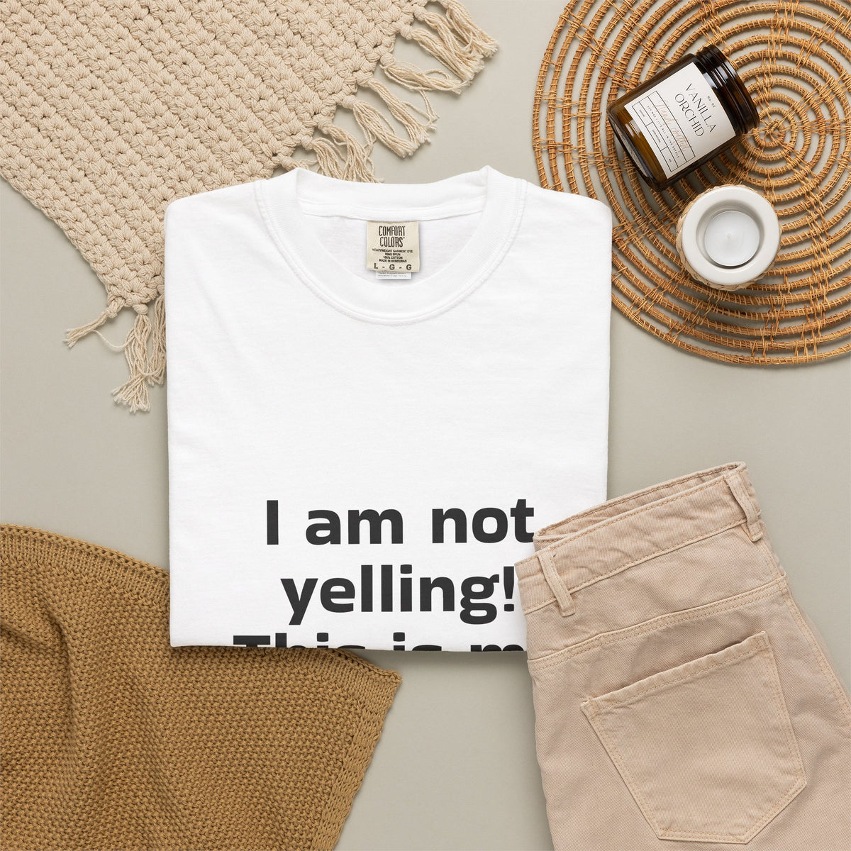 Soccer Mom Voice T-Shirt — "I am not yelling! This is my soccer mom voice."