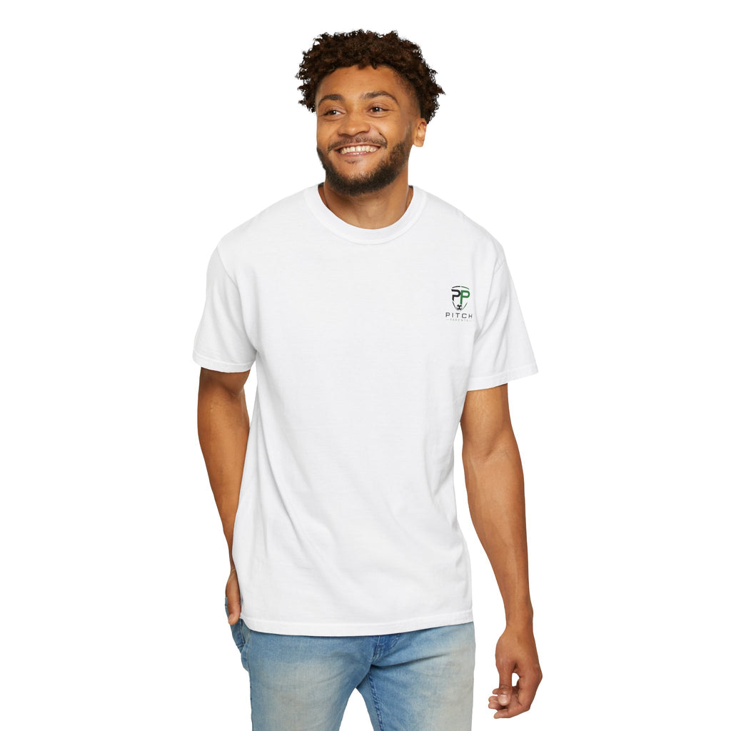 Soccer Dad T-Shirt — "Fueled by Coffee, Yelling & Questionable Referee Decisions"