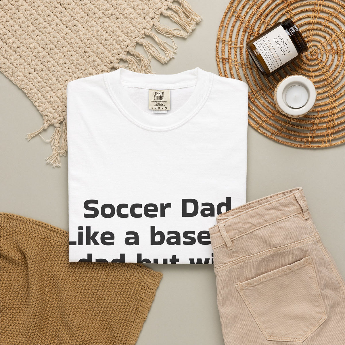 Soccer Dad T-Shirt "Soccer Dad. Like a baseball dad but with bigger balls" – Funny Sports Parent Tee