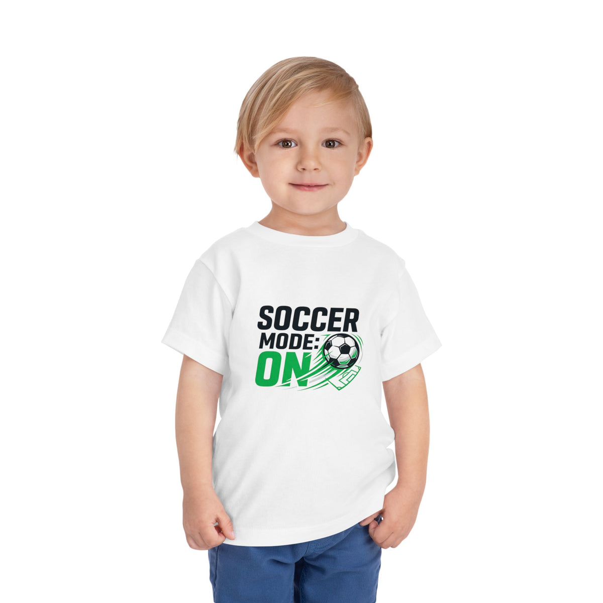 Soccer Mode On Toddler Tee