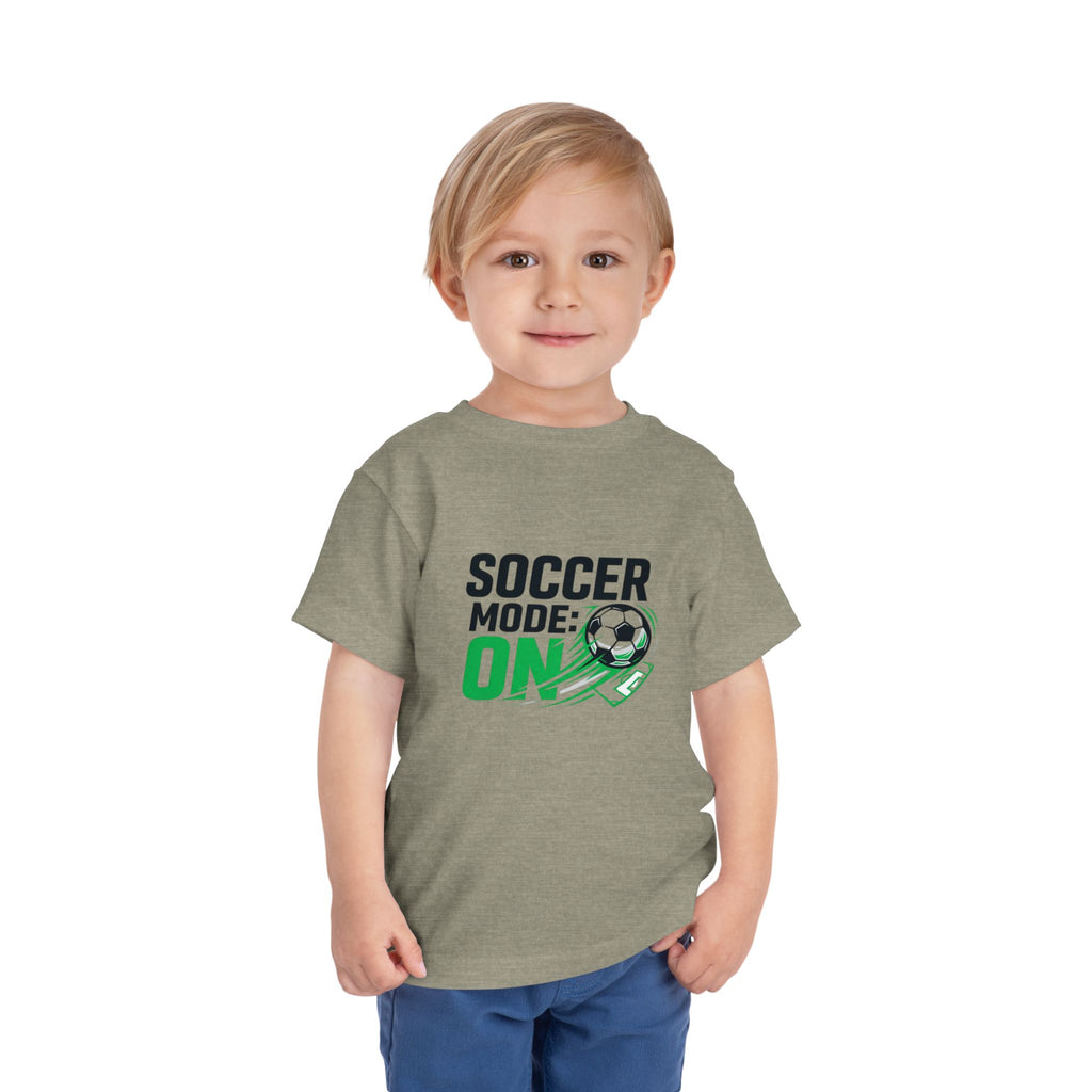 Soccer Mode On Toddler Tee
