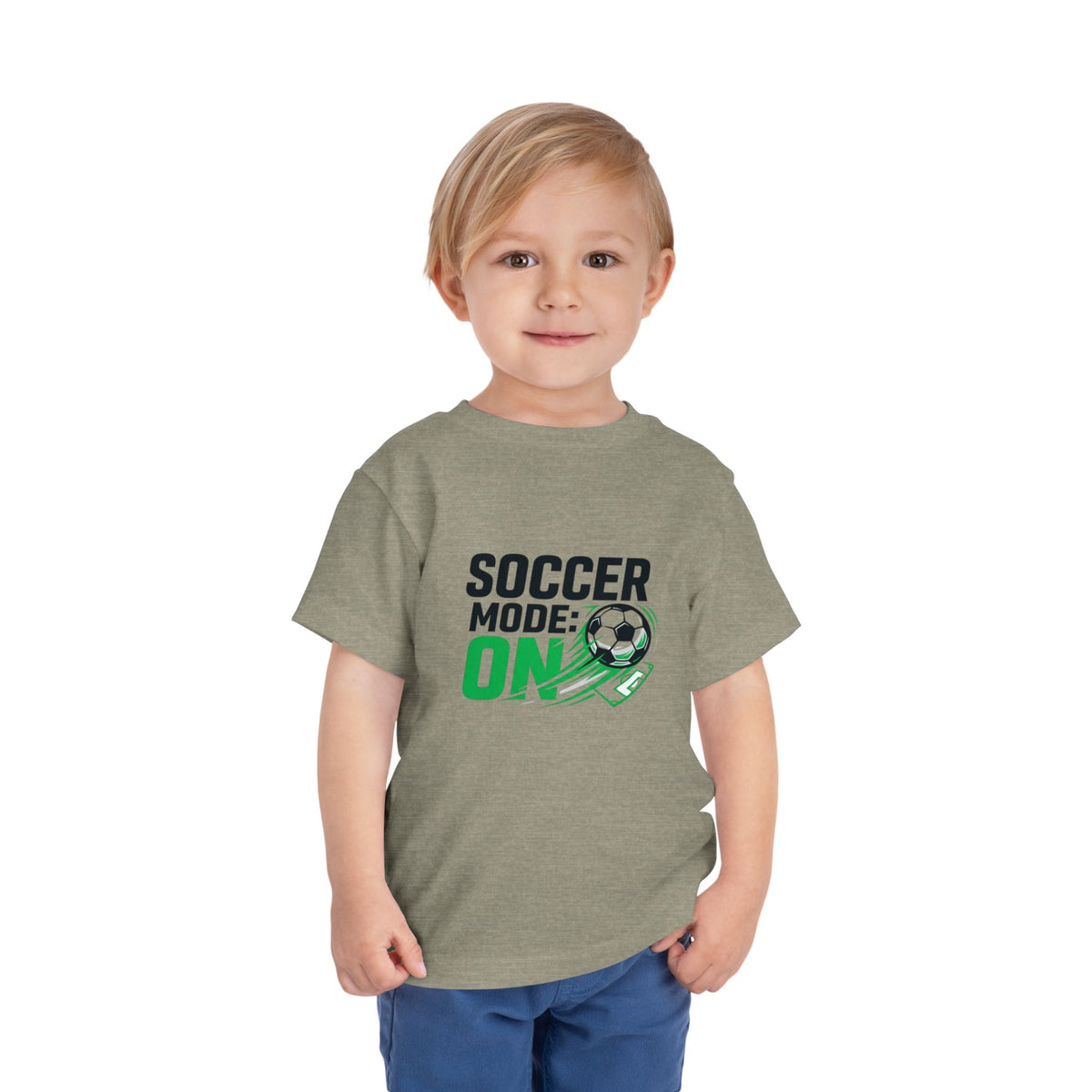 Soccer Mode On Toddler Tee